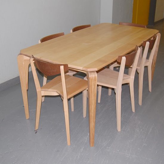 table-chairs-chaises-bois-massif-mobilier-Montréal