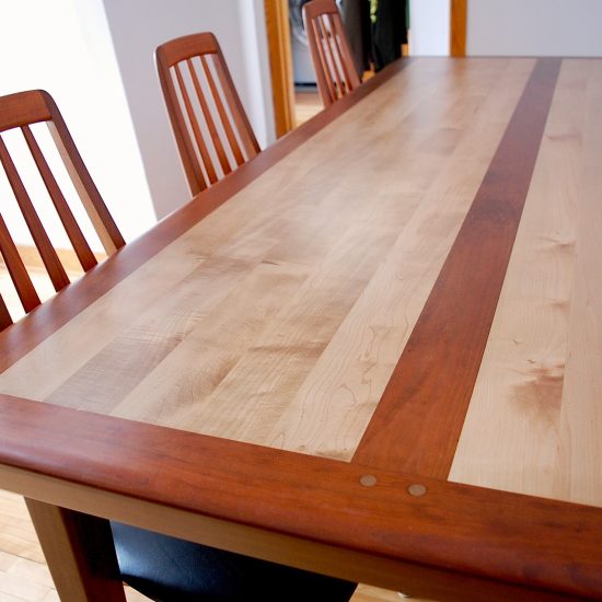 Custom wood furniture for dining room
